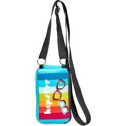 Hoppla Paarl Neoprene Cell Phone Pouch Branded Front Image