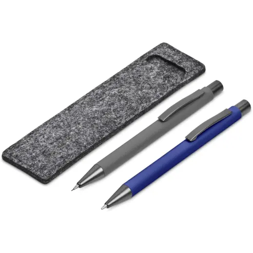 Omaha Ball Pen & Pencil Set Blue