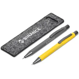 Omaha Ball Pen & Pencil Set Branded Image