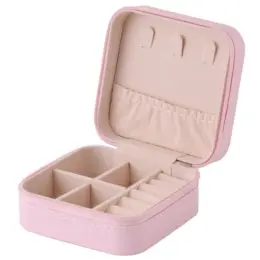 Mini Jewellery Case Pink Display Image