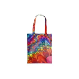 Poly Oxford Sublimation Shopper - Medium Branded Image
