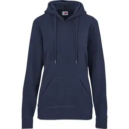 Ladies Dawson Polar Fleece Hooded Sweater Navy