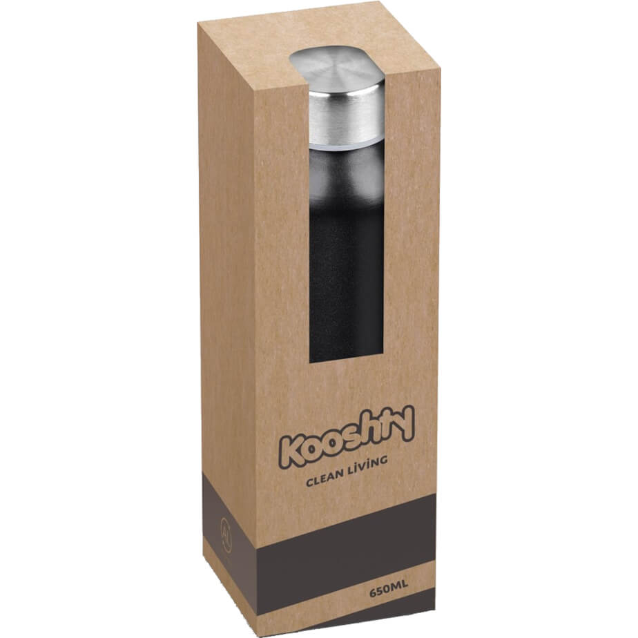 Kooshty Cosmo Recycled Aluminium Water Bottle Gift Box