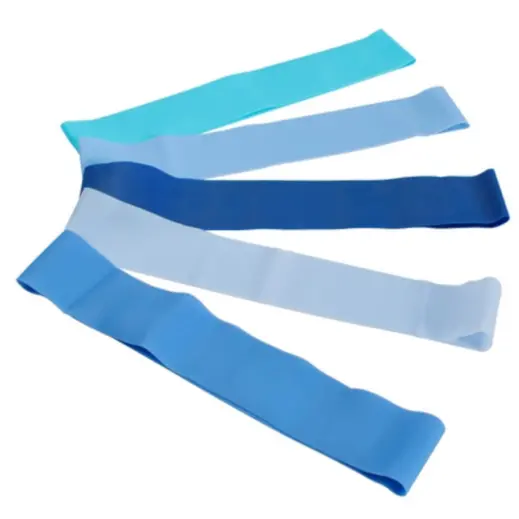 Flexi-Stretch 5-Piece Yoga Bands Flat