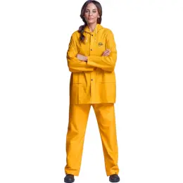 Hurricane Rainsuit Model Woman