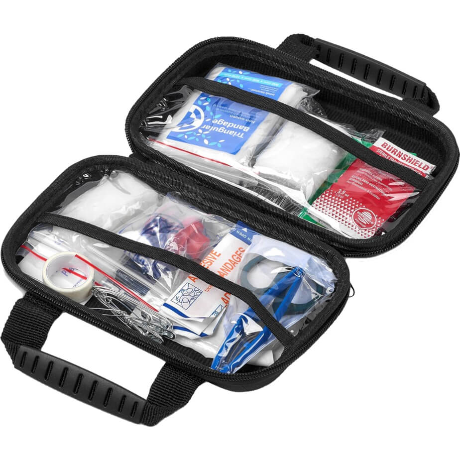 Altitude Rescue First Aid Kit Open Flat