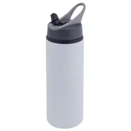 Hydration Sublimation 750ml Water Bottle White Image