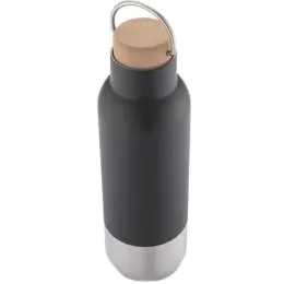 Aversa Hans Larsen RCS Recycled Stainless Steel Insulated Water Bottle Black Top