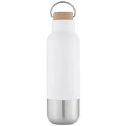 Aversa Hans Larsen RCS Recycled Stainless Steel Insulated Water Bottle White Image