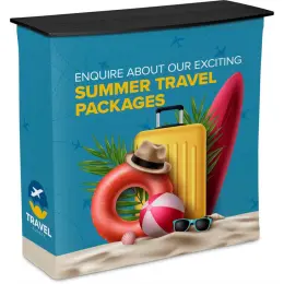 Pop Up Fabric Counter Branded Image