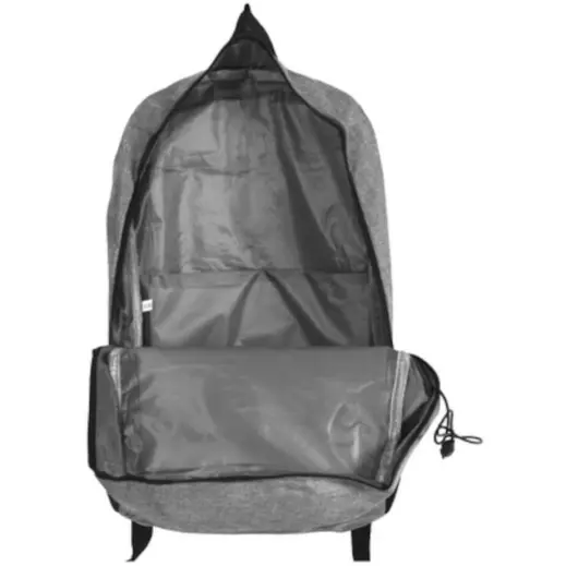Nomad Laptop Backpack Grey Open