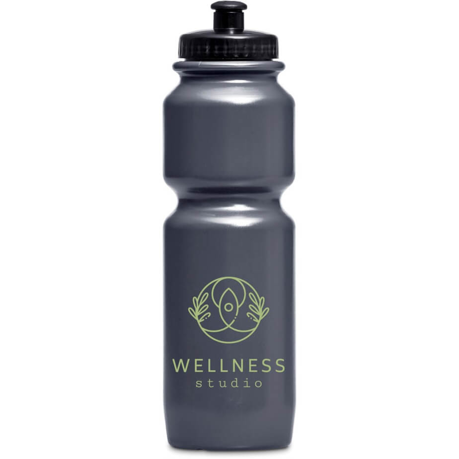 Eva & Elm Lovejoy Plastic Water Bottle Branded