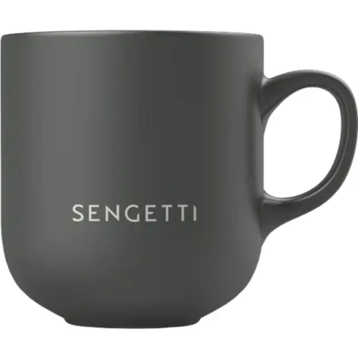 Andy Cartwright Sengetti Perfect Mug - Set Of 2 Charcoal