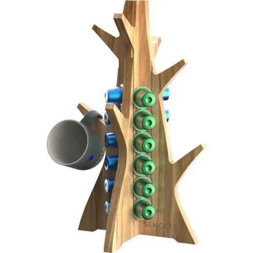 Andy Cartwright Sengetti Mug & Pod Tree Display Pods Mug