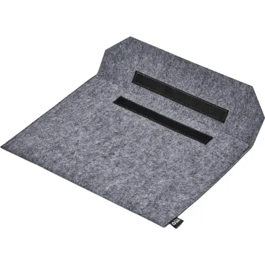 Okiyo Shorui Recycled PET Felt Document Bag Unbranded Open