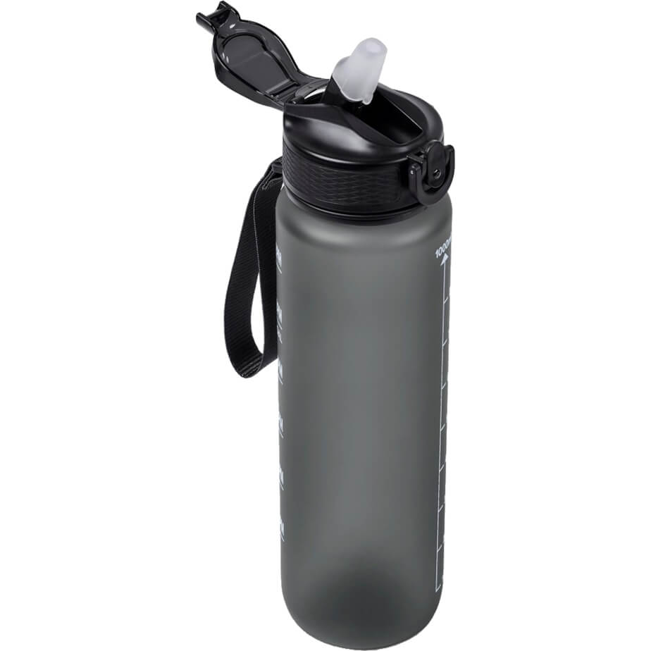 Eva & Elm Neptune Plastic Water Bottle Open