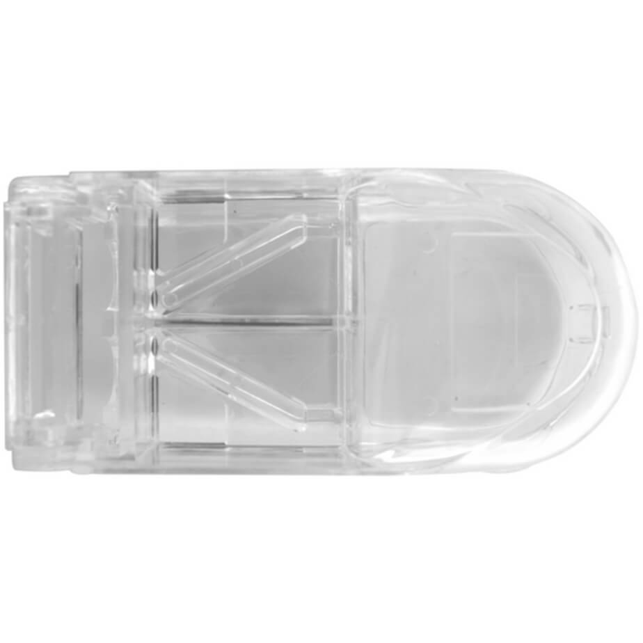 Transparent Pill Cutter Closed Top