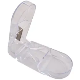 Transparent Pill Cutter Open Image