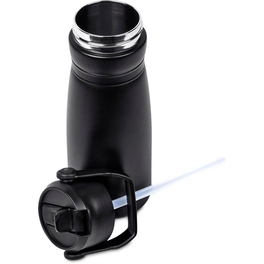 Alex Varga Amba Stainless Steel Vacuum Water Bottle Open