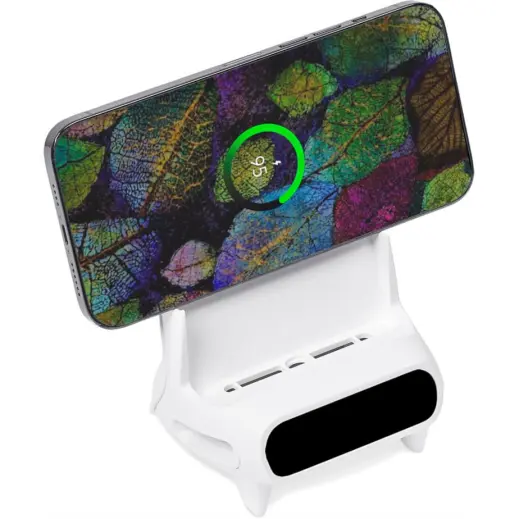 Altitude Wingback Wireless Charging Phone Stand Horizontal