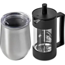 Serendipio Madison Coffee Set Silver