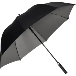 US Basic Hankley Auto-Open Golf Umbrella Grey
