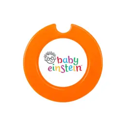 Round License Disc With Sticker - Orange