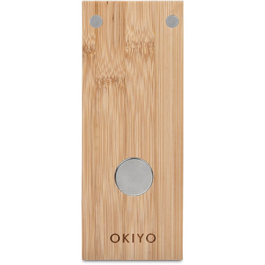 Okiyo Akeru Bamboo Fridge Bottle Opener Back