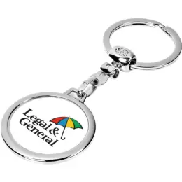 Altitude Encircle Dual-Dome Keyholder Branded Image