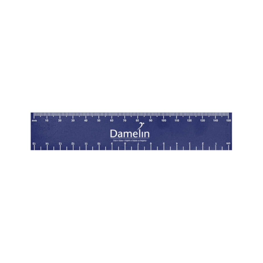 15cm Budget Ruler - Navy