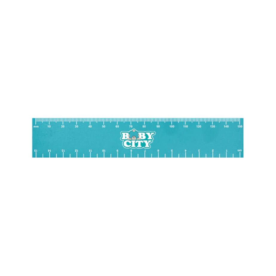 15cm Budget Ruler - Turquoise