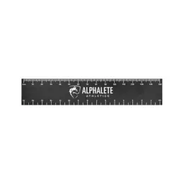 15cm Budget Ruler - Black