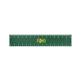 15cm Budget Ruler - Bottle Green
