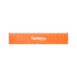 15cm Budget Ruler - Orange Image