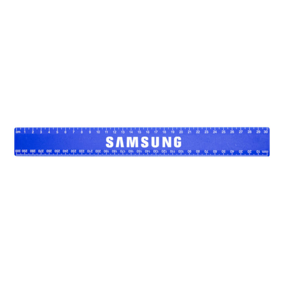 30cm Budget Ruler With Double Sided Calibration - Royal Blue
