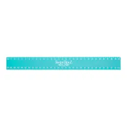 30cm Budget Ruler With Double Sided Calibration - Turquoise Image