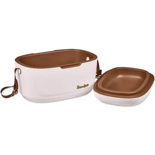 Serendipio Marina 12-Litre Cooler Box Cream Open