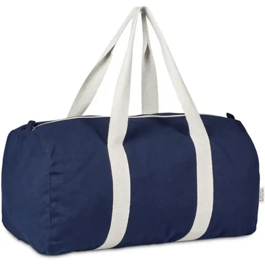 Okiyo Supotsu Recycled Canvas Sports Bag Navy