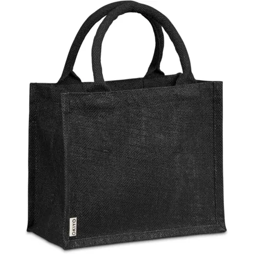 Okiyo Miyag Midi Jute Gift Bag Black
