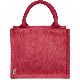 Okiyo Miyag Midi Jute Gift Bag Red Front