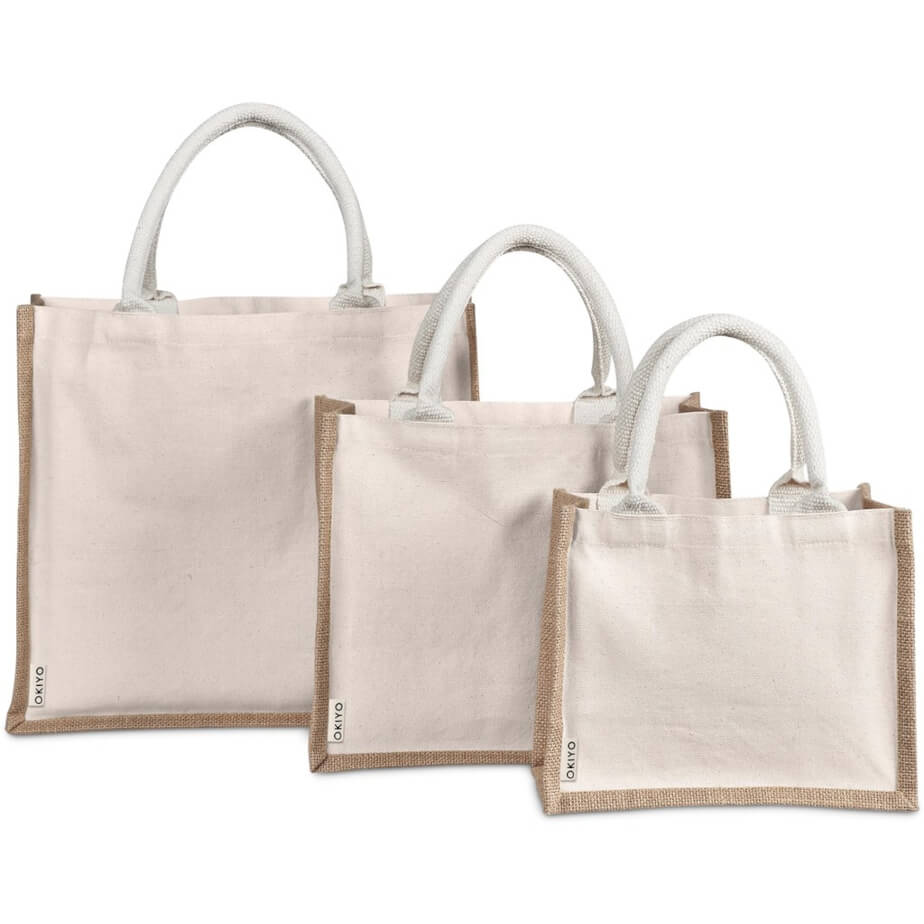 Okiyo Chinsai Maxi Jute & Cotton Gift Bag Collection