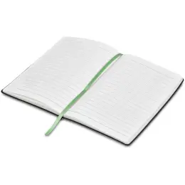 Altitude Vogue Burford A5 Soft Cover Notebook Light Green Open