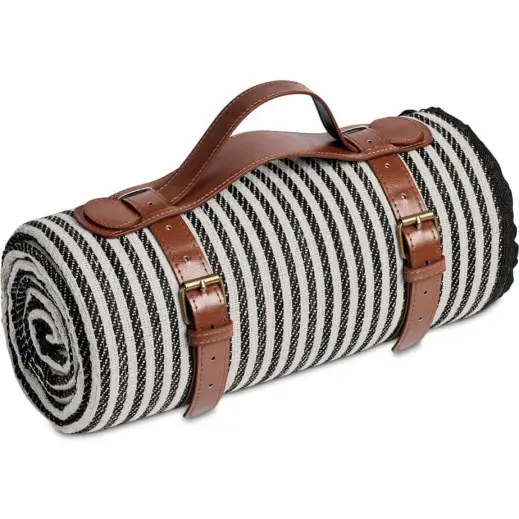 Serendipio Palmgrove Picnic Blanket Rolled
