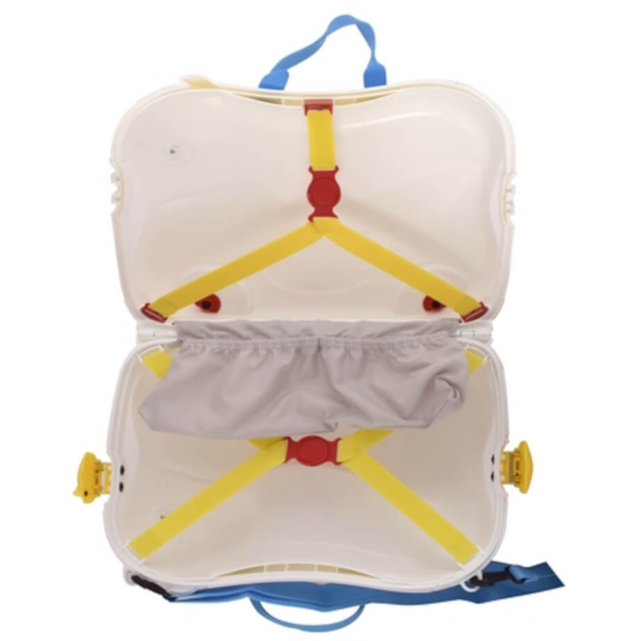 Kids Ride-On Duck Suitcase - Open