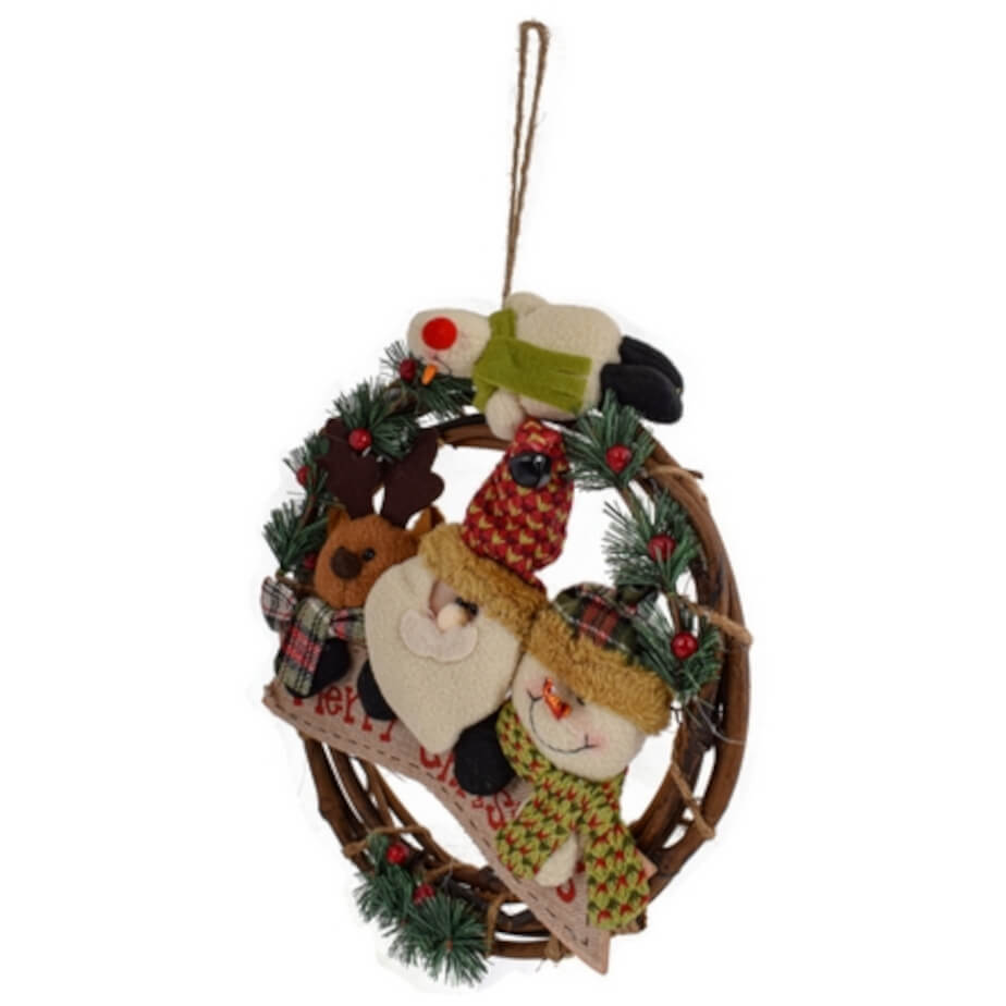 Merry Christmas Door Decoration - Side