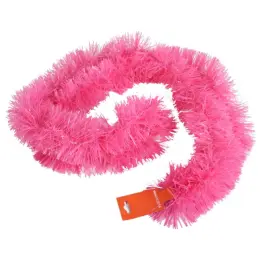 Pink Tinsel Garland - Main Image