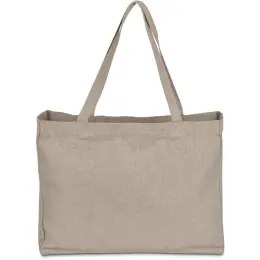 Okiyo Subarashi Recycled Canvas Tote - Stone Unbranded