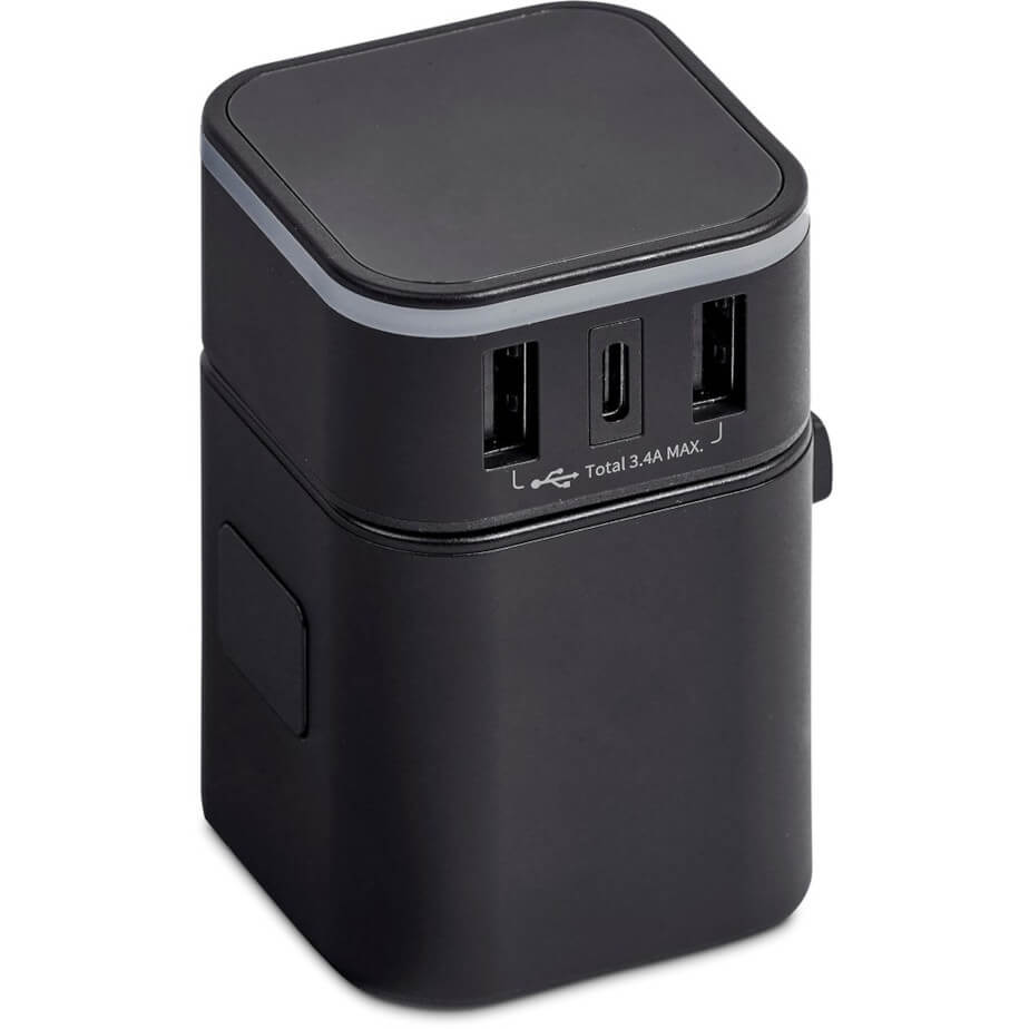 Swiss Cougar Frankfurt World Travel Adaptor Unbranded