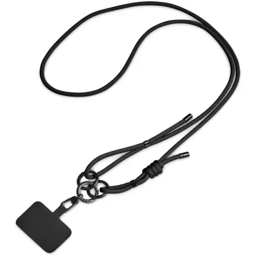 Altitude Glam Recycled PET Crossbody Bag & Phone Strap - Black Strap Unbranded