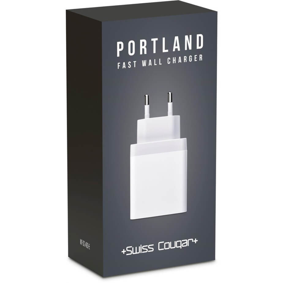 Swiss Cougar Portland Fast Wall Charger - Box